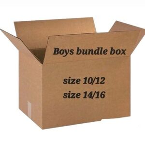 $20 5lb. Box Of Youth L/XL Boys Clothes Mystery Box!